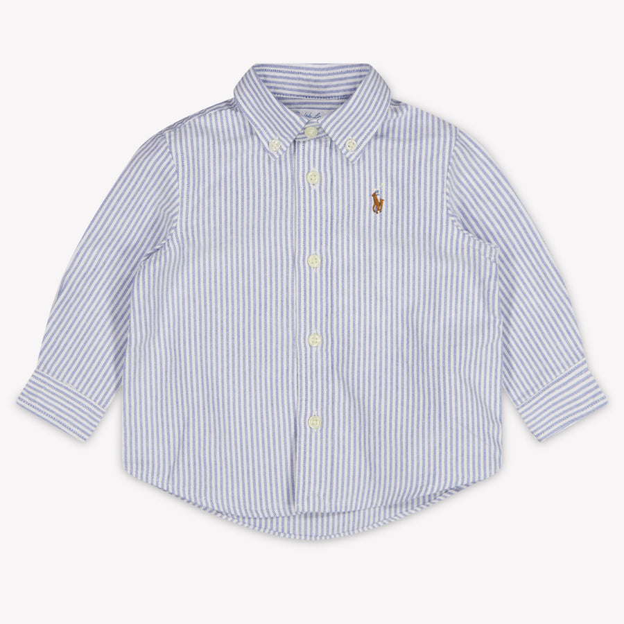 Ralph Lauren bebe Chicos Blusa En Azul