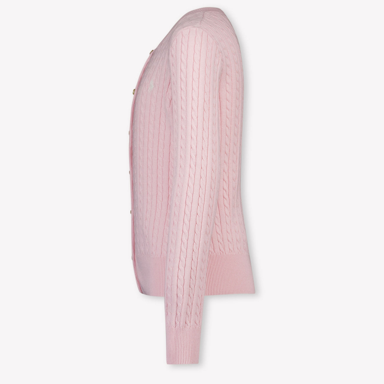 Ralph Lauren niños Chicas Cárdigan en Rosa claro