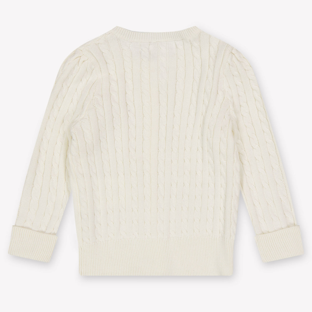 Ralph Lauren Baby Mädchen Strickjacke In Grauweiß