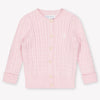 Ralph Lauren Bébé Filles Cardigan en Rose Léger