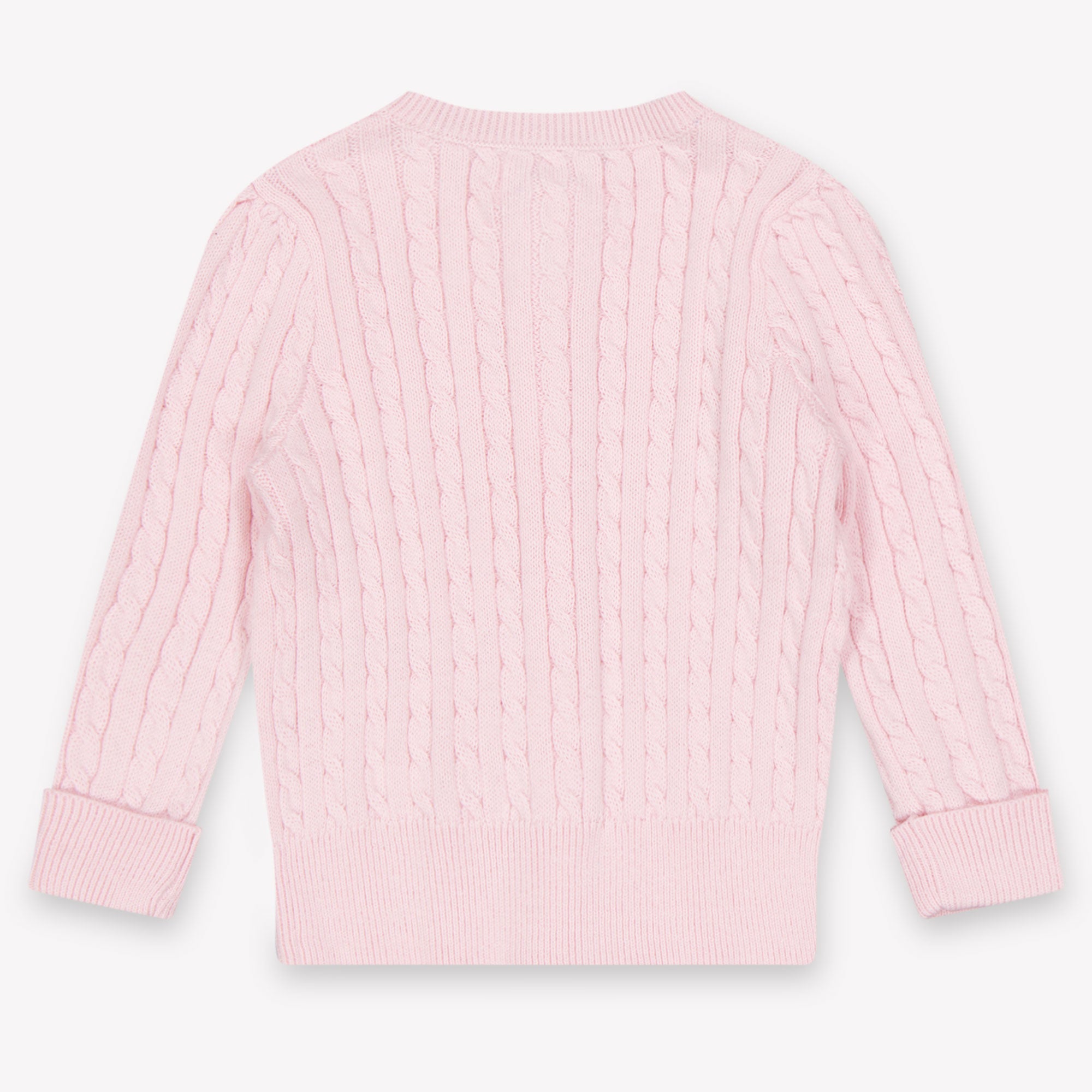 Ralph Lauren bebe Chicas Cárdigan en Rosa claro
