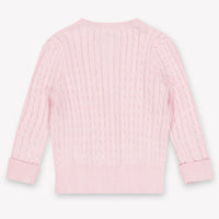 Ralph Lauren Bébé Filles Cardigan en Rose Léger