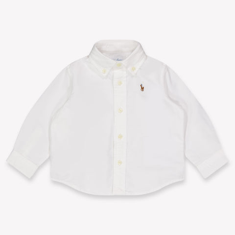Ralph Lauren Bambino Ragazzi Camicetta dentro Bianco