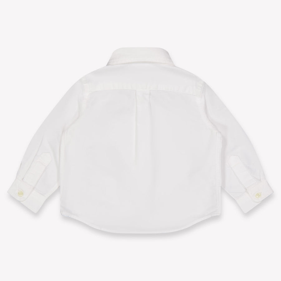Ralph Lauren bebe Chicos Blusa En Blanco