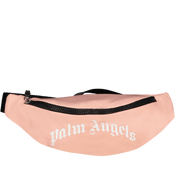Palm Angels Bag de niñas para niños rosa claro
