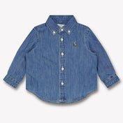 Ralph Lauren Bambino Ragazzi Camicetta dentro Blu