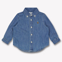 Ralph Lauren Baby Boys Blouse In Blue