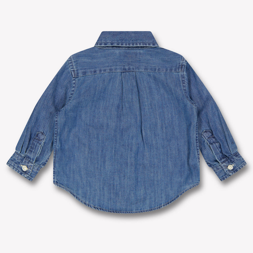 Ralph Lauren Bambino Ragazzi Camicetta dentro Blu