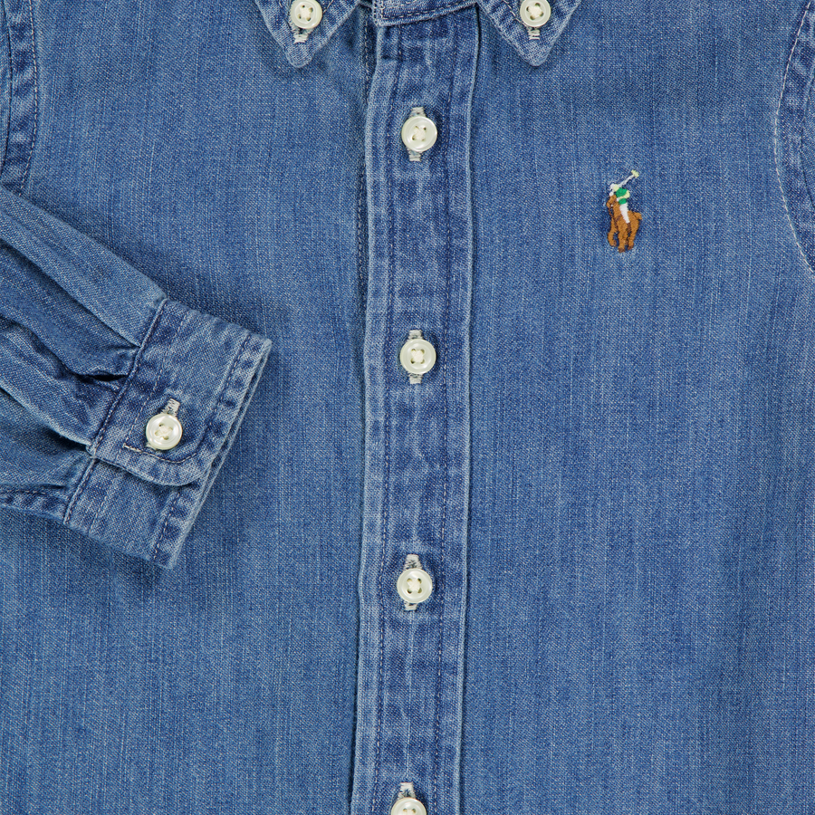 Ralph Lauren Baby Boys Blouse In Blue