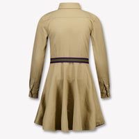 Ralph Lauren Enfants Filles Robe en kaki