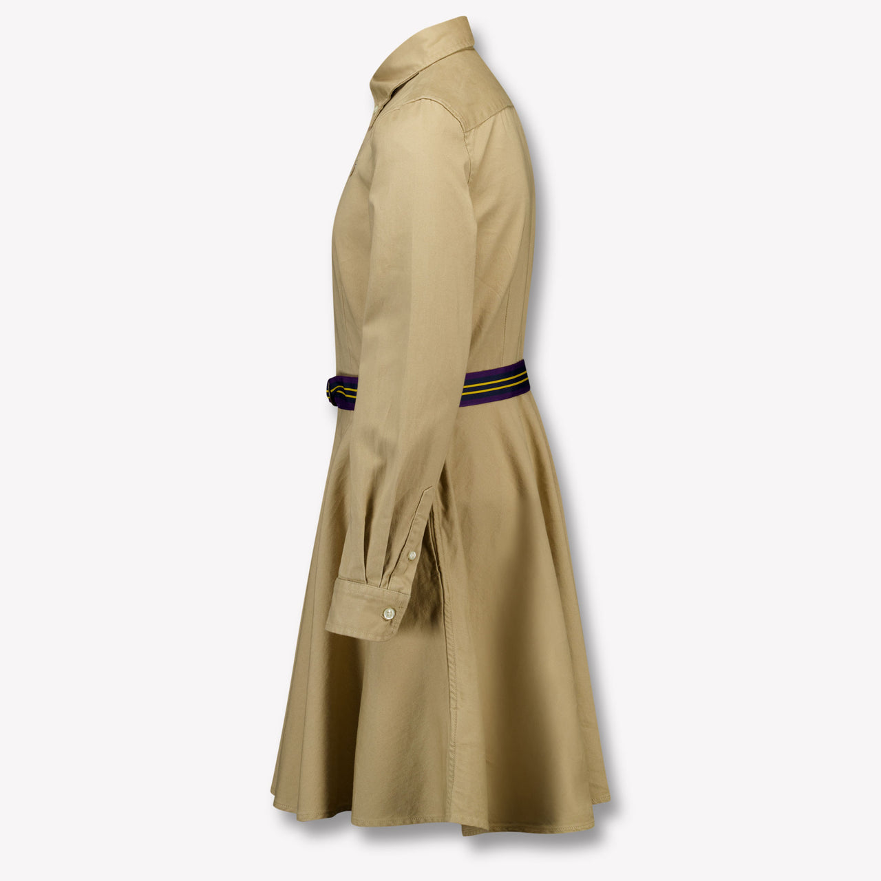 Ralph Lauren Enfants Filles Robe en kaki