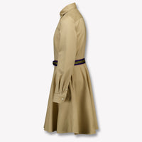 Ralph Lauren Enfants Filles Robe en kaki