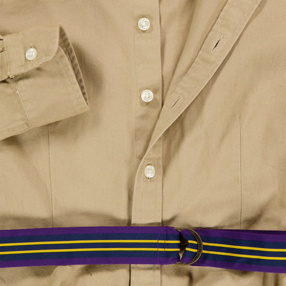 Ralph Lauren Kinder Mädchen Zieh dich an Khaki