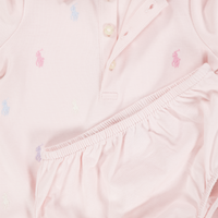 Ralph Lauren Baby Mädchen Zieh dich an Hellrosa