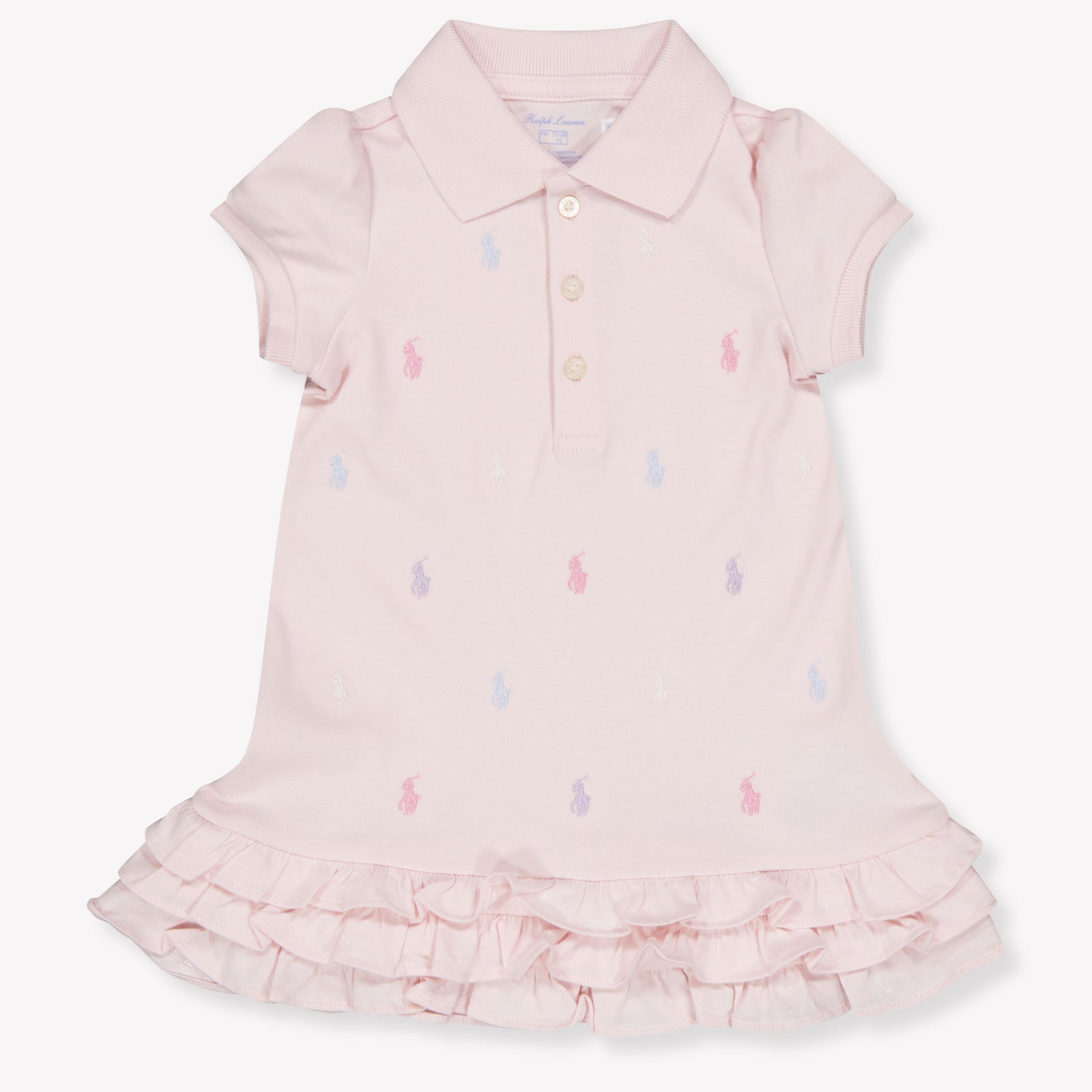 Ralph Lauren Bébé Filles Habillez-vous Rose Léger