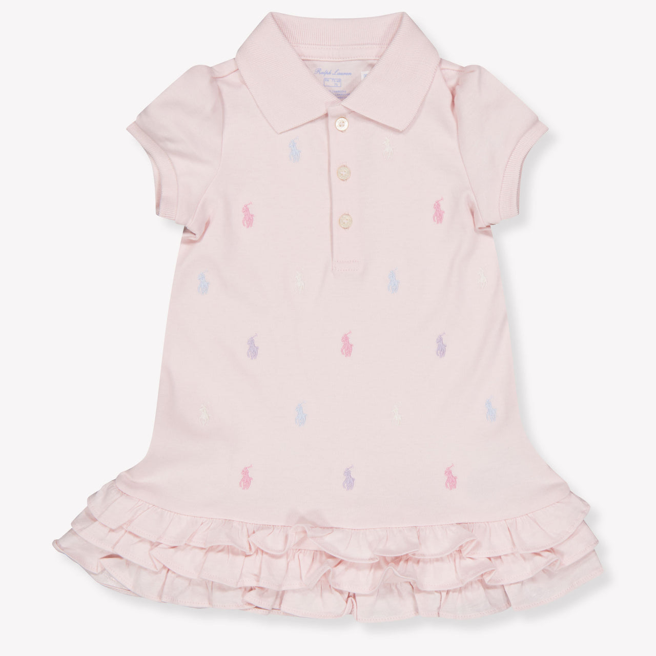 Ralph Lauren Baby Mädchen Zieh dich an Hellrosa