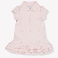 Ralph Lauren Baby Mädchen Zieh dich an Hellrosa