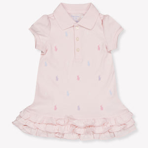 Ralph Lauren Baby Mädchen Zieh dich an Hellrosa