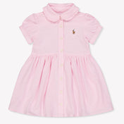 Ralph Lauren Bébé Filles Habillez-vous Rose Léger
