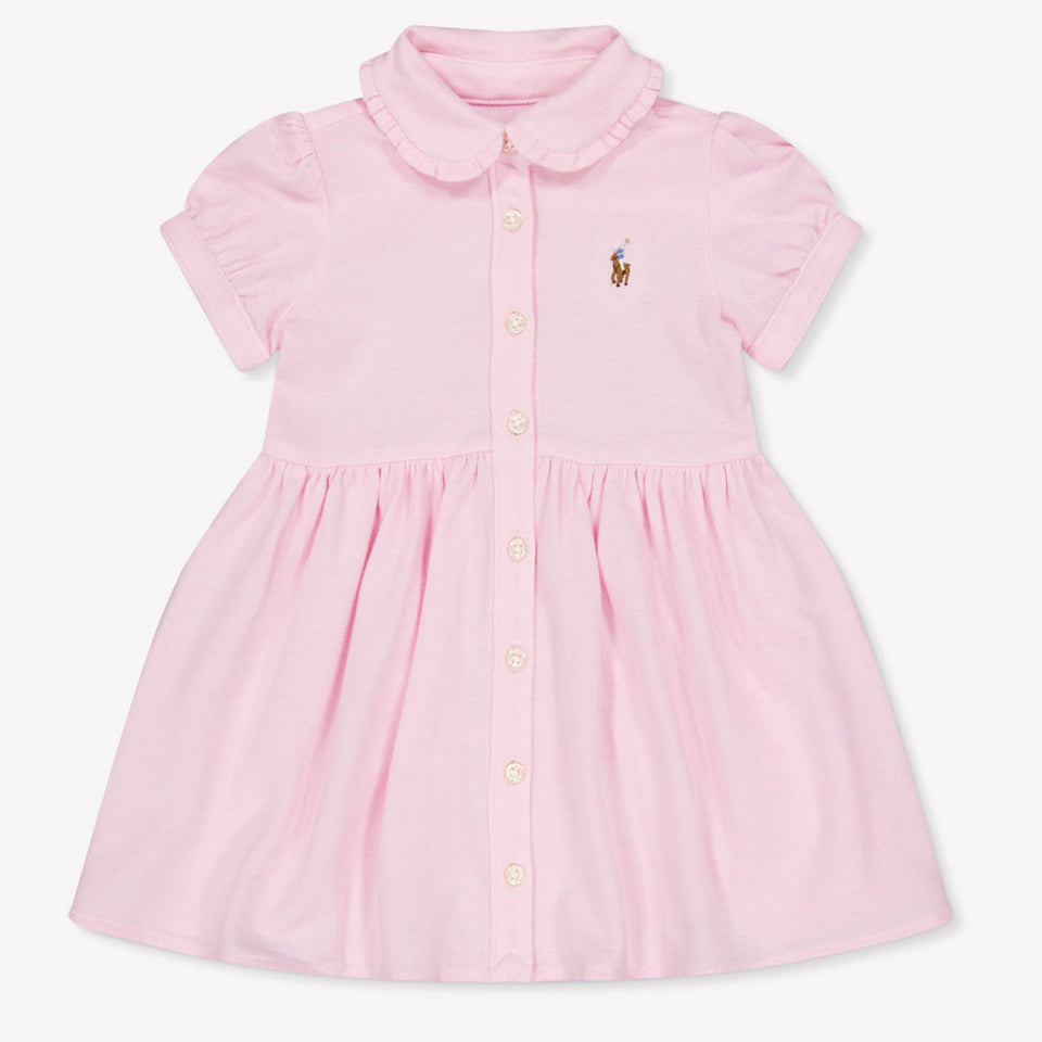 Ralph Lauren Bébé Filles Habillez-vous Rose Léger