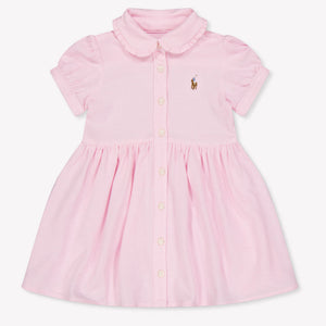 Ralph Lauren Baby Mädchen Zieh dich an Hellrosa
