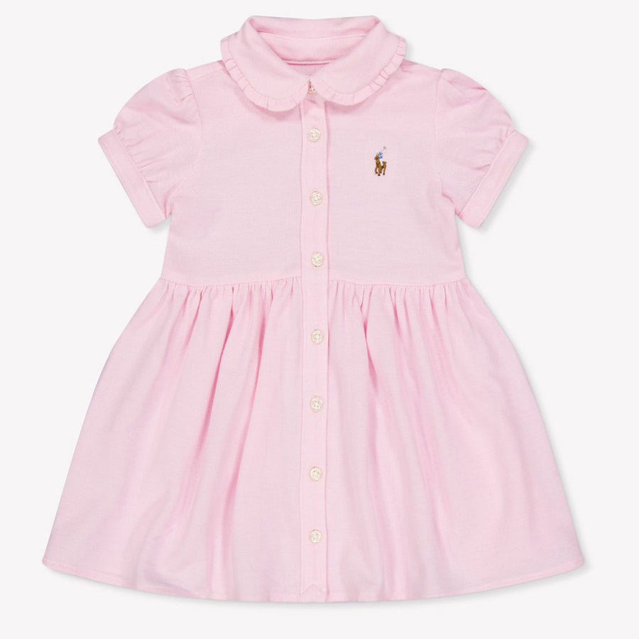 Ralph Lauren Baby Mädchen Zieh dich an Hellrosa