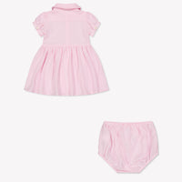 Ralph Lauren Baby Mädchen Zieh dich an Hellrosa