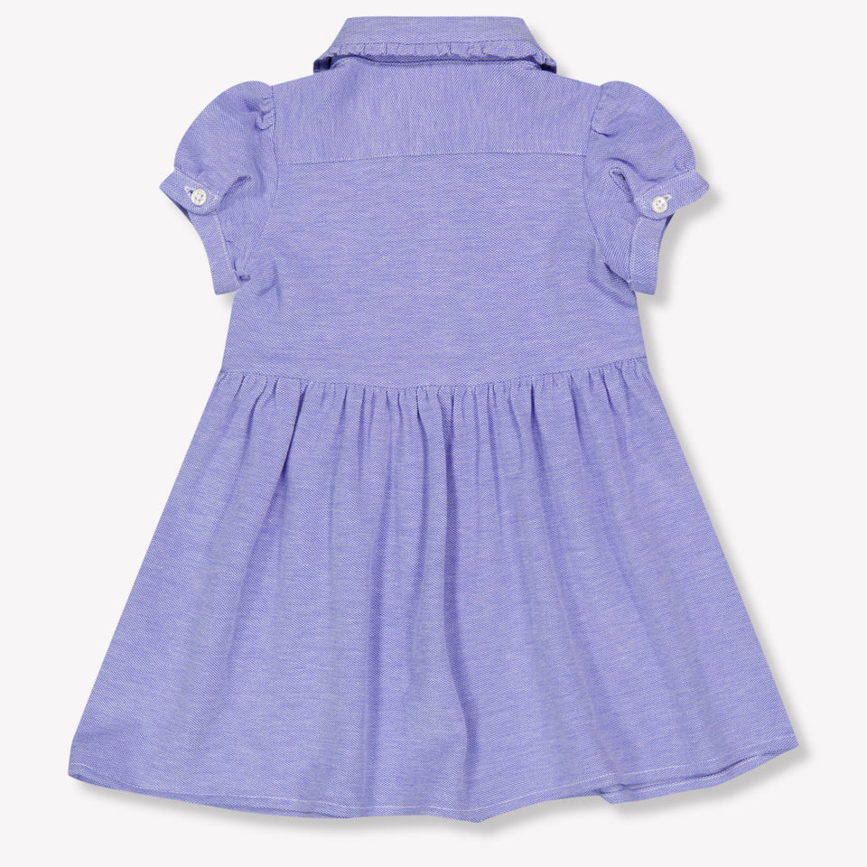 Ralph Lauren Bébé Filles Habillez-vous Bleu Clair