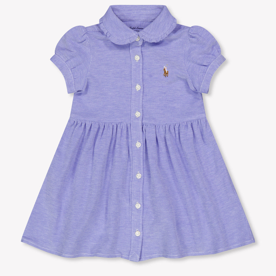 Ralph Lauren Bébé Filles Habillez-vous Bleu Clair