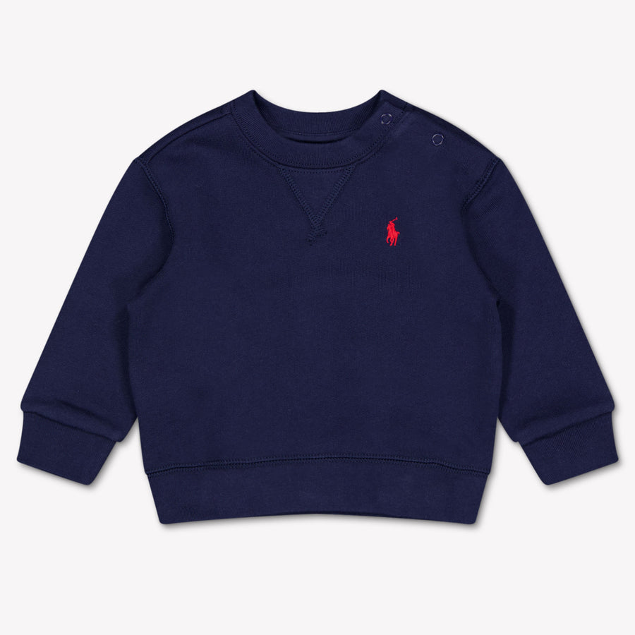 Ralph Lauren Bébé Garçons Pull en Navy