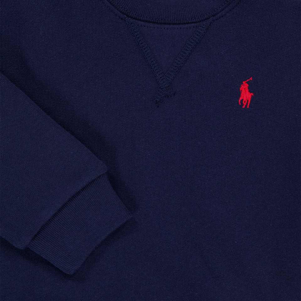 Ralph Lauren Baby Jongens Trui In Navy