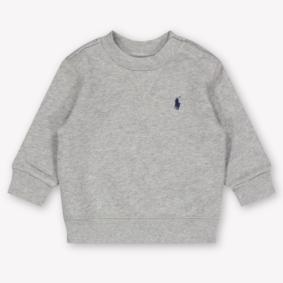 Ralph Lauren Baby Boys Sweater In Gray