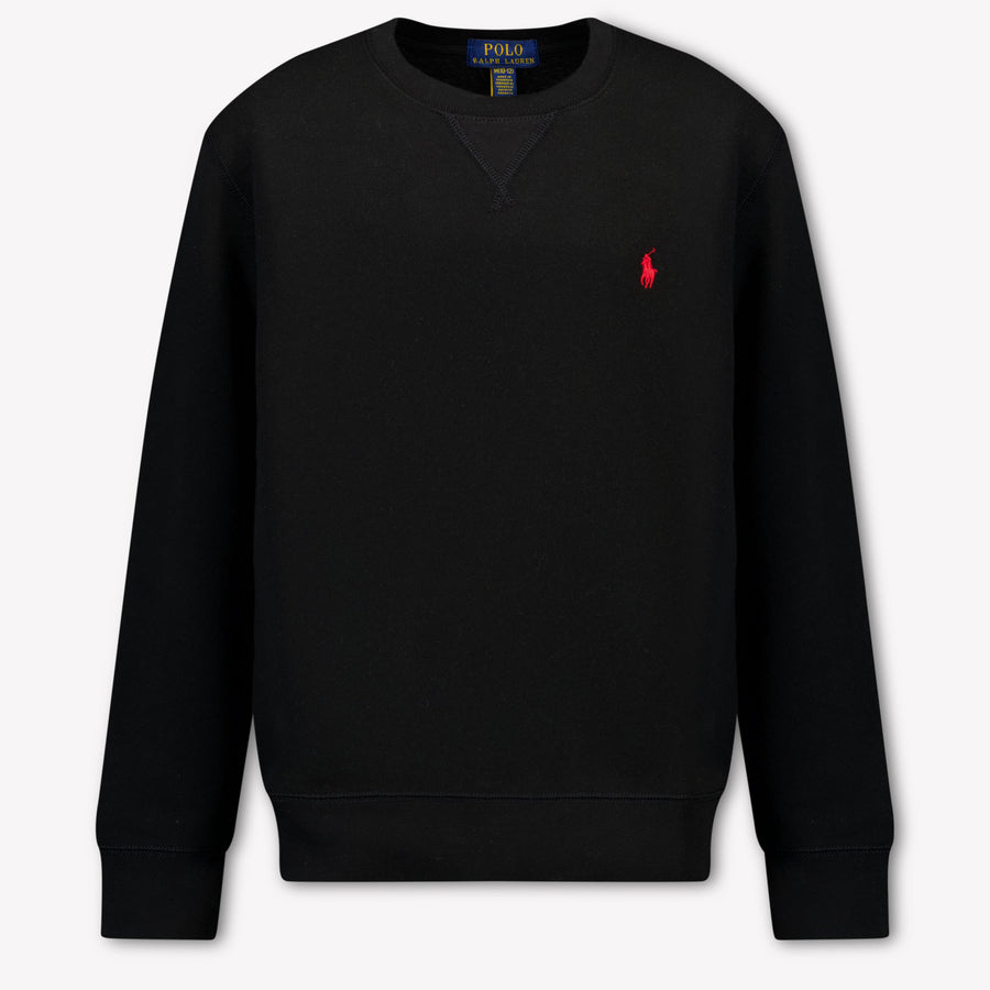 Ralph Lauren Enfants Garçons Pull en Noir