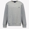 Ralph Lauren Enfants Garçons Pull en Gris