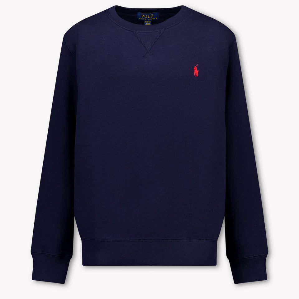 Ralph Lauren niños Chicos suéter en Navy