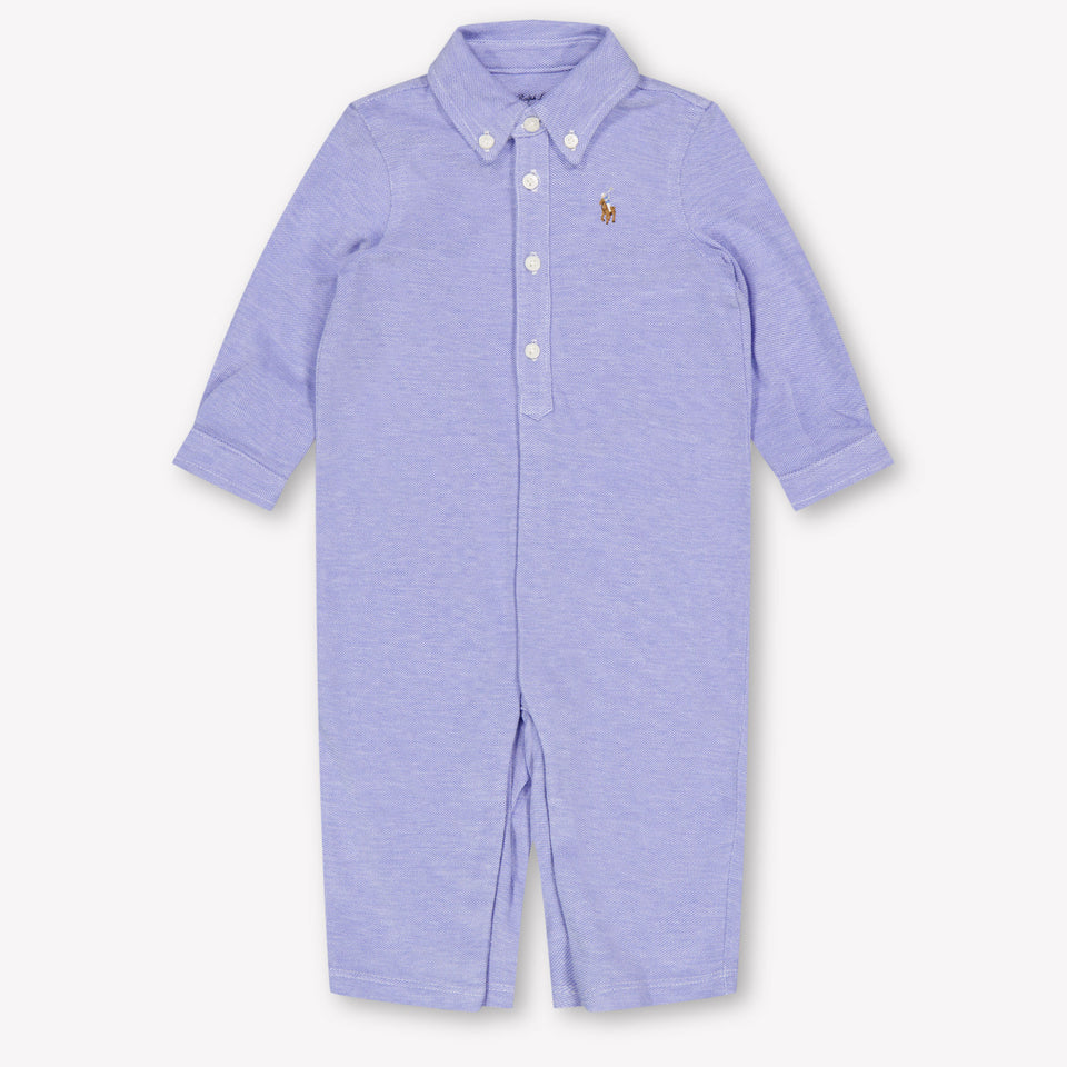 Ralph Lauren Bébé Garçons Combishort dans Bleu Clair