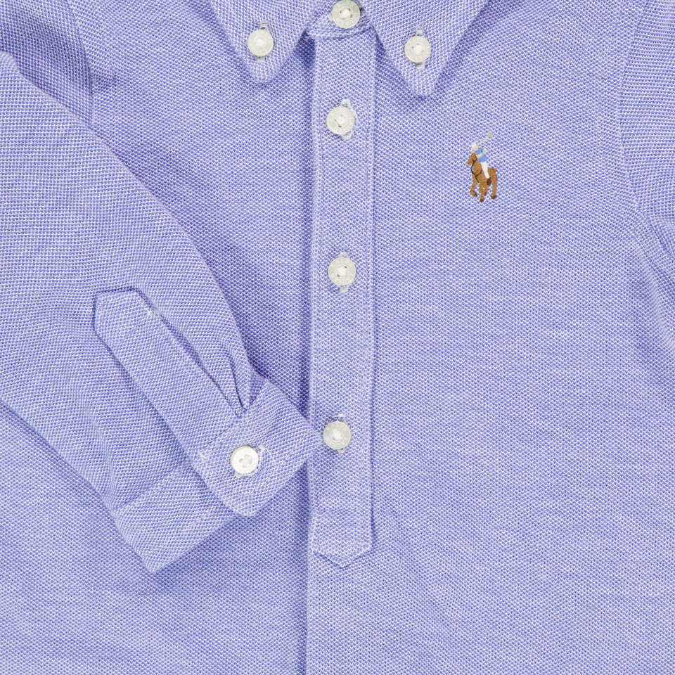 Ralph Lauren Bébé Garçons Combishort dans Bleu Clair