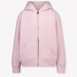 Ralph Lauren Enfants Filles Cardigan en Rose Léger