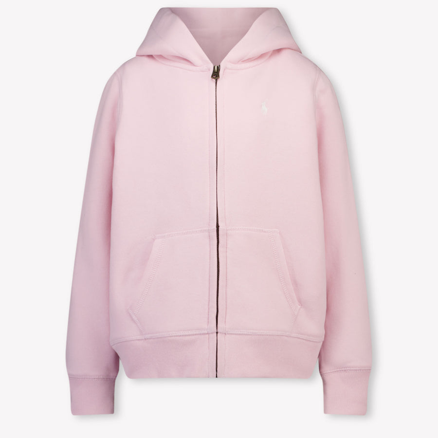 Ralph Lauren Enfants Filles Cardigan en Rose Léger
