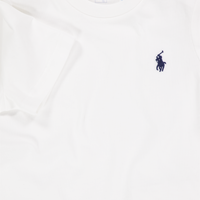Ralph Lauren bebe Chicos Camiseta adentro Blanco