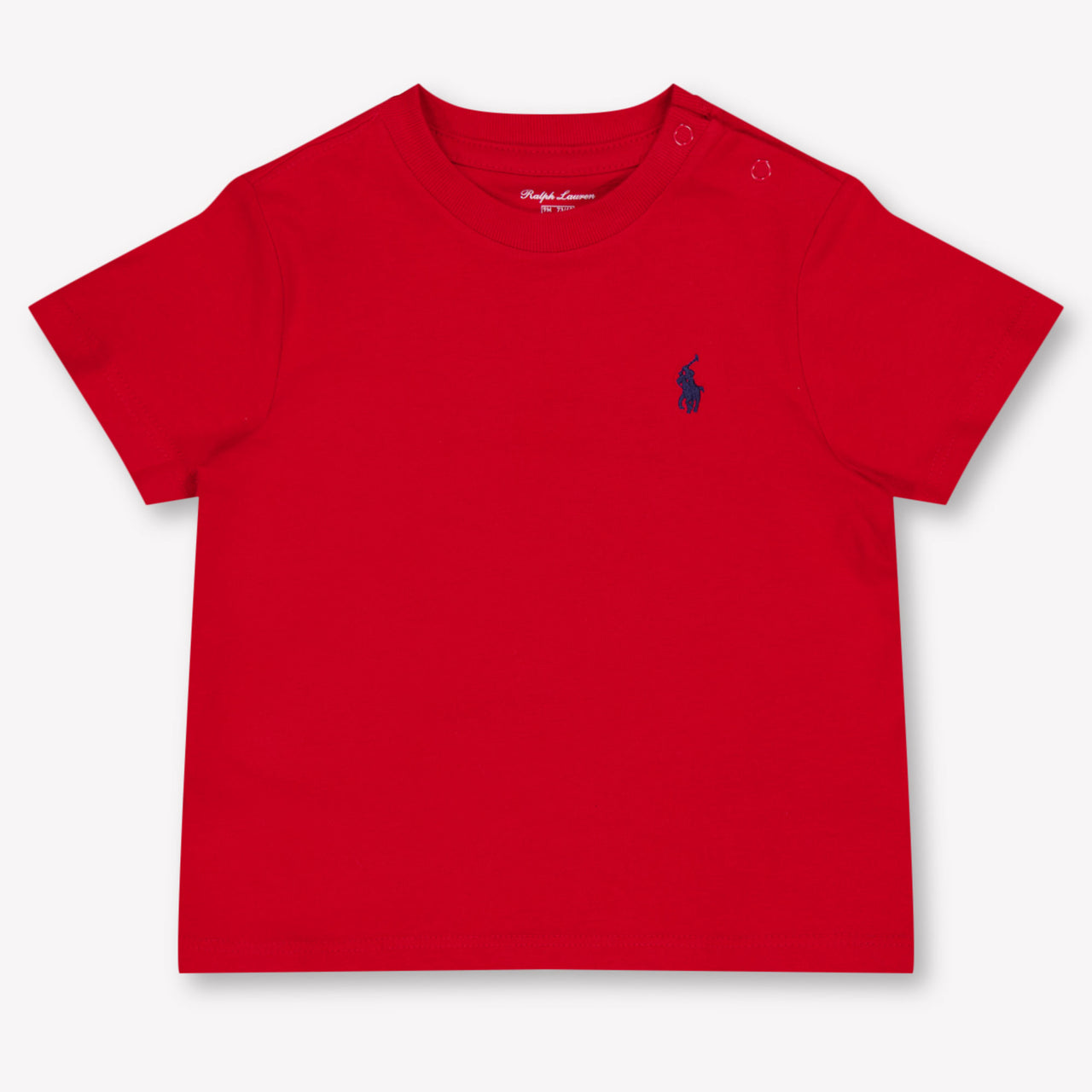 Ralph Lauren bebe Chicos Camiseta adentro Rojo