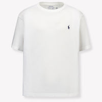 Ralph Lauren Enfants Garçons T-shirt dans Blanc