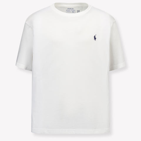 Ralph Lauren niños Chicos Camiseta adentro Blanco