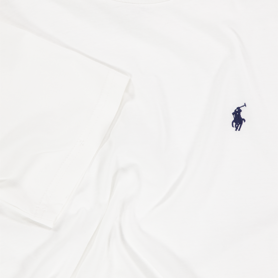 Ralph Lauren Enfants Garçons T-shirt dans Blanc