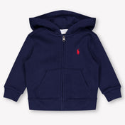 Ralph Lauren Bébé Garçons Cardigan en Navy
