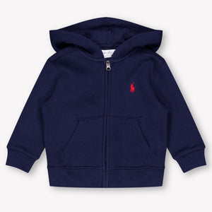 Ralph Lauren Bébé Garçons Cardigan en Navy