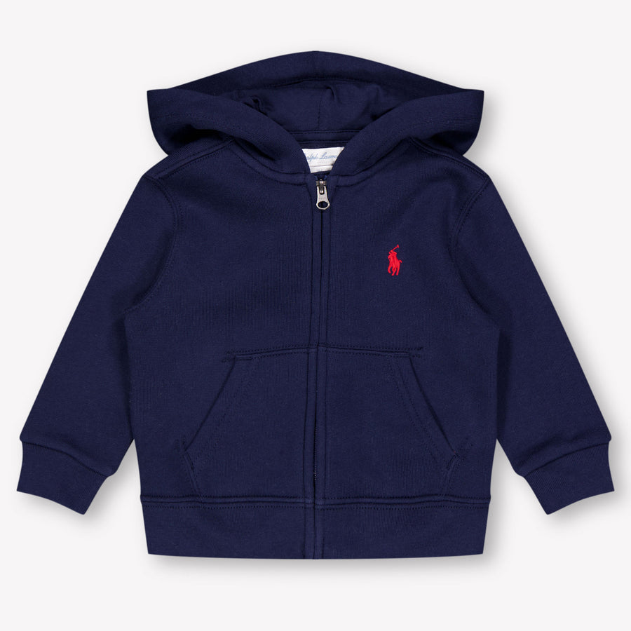 Ralph Lauren Bébé Garçons Cardigan en Navy