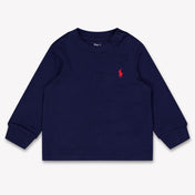 Ralph Lauren bebe Chicos Camiseta adentro Navy