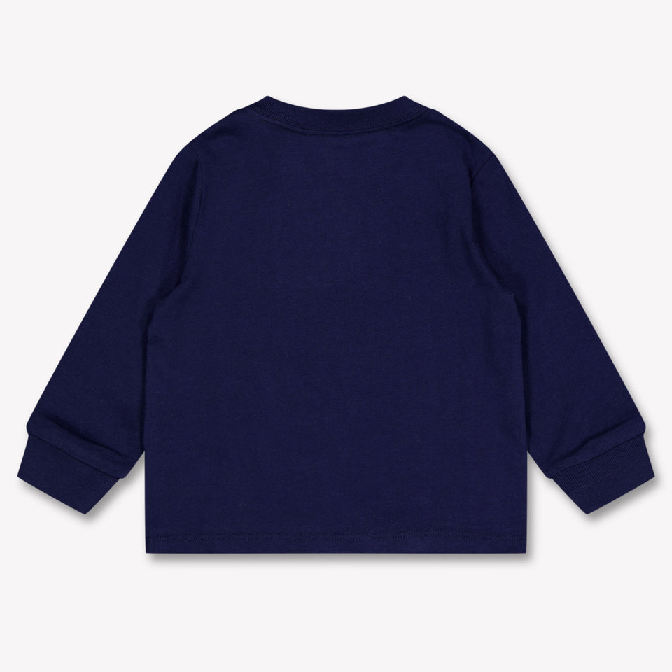 Ralph Lauren bebe Chicos Camiseta adentro Navy