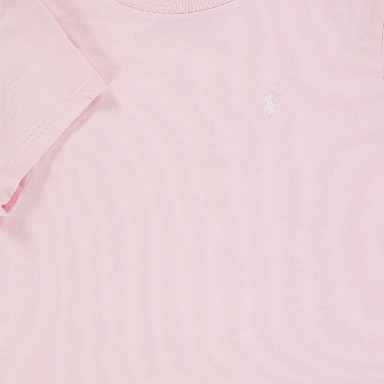 Ralph Lauren niños Chicas Camiseta adentro Rosa claro